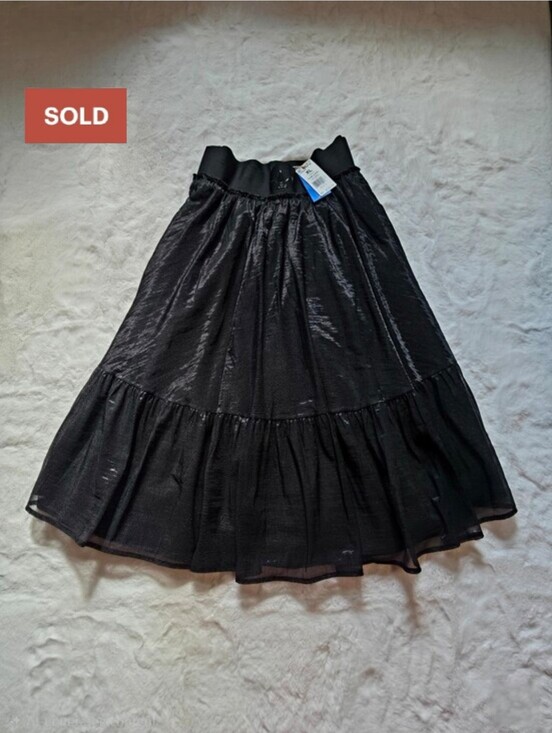 adidas Originals Dresses & Skirts - NWT Adidas Originals Waistband Tulle Maxi Skirt | Black, XL